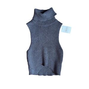 F21 High Neck Sweater Vest